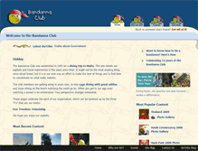Tablet Screenshot of bandannaclub.com